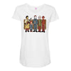 king of the hell Maternity Scoop Neck T-shirt