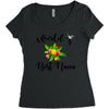 world's best nana Women's Triblend Scoop T-shirt