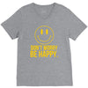 don't worry be happy V-Neck Tee