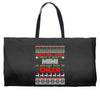 santa only comes once a year mimi is always here to cheer Weekender Totes