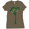 another sleepless day Ladies Fitted T-Shirt