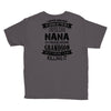 Super Cool Nana Of A Freaking Awesome Grandson Youth Tee