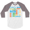best dad 3/4 Sleeve Shirt