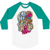 mean team 3/4 Sleeve Shirt