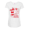 five nights at freddy's pizzeria game over Maternity Scoop Neck T-shirt