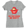 Do You Know De Wey Ladies Fitted T-Shirt