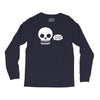 i live inside your face skull Long Sleeve Shirts