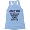 January Girls Racerback Tank