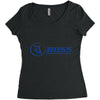 IM THE BOSS Women's Triblend Scoop T-shirt