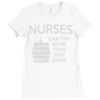nurses can tap more than just veins Ladies Fitted T-Shirt