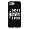 Best Dad Ever Funny Music Note iPhone 8 Plus