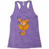 garfield scratching, ideal gift or birthday present funny Racerback Tank