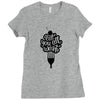 eat all you want Ladies Fitted T-Shirt