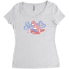 sports sloth Women's Triblend Scoop T-shirt