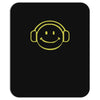 smiley dj techno,club,dance,music,rave retro Mousepad