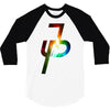 jake paul colorful galaxy 3/4 Sleeve Shirt