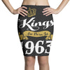 kings are born in 1963 Pencil Skirts