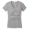 maybe christmas Women's V-Neck T-Shirt