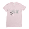 compression of time Ladies Fitted T-Shirt