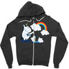 rainbow Zipper Hoodie