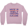 made in 1967 50 years of being awesome Crewneck Sweatshirt