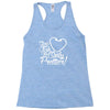 girls fish too only prettier Racerback Tank