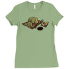 r'lyeh sashimi Ladies Fitted T-Shirt