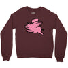 flying pig Crewneck Sweatshirt
