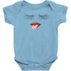 Eyelash And Lips Baby Bodysuit