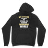 my daughter is the world's best special ed teacher. cool gift for mom Unisex Hoodie