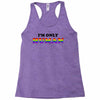 I'm Only Human Racerback Tank