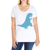 dinosaurus Ladies Curvy T-Shirt