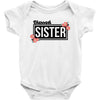 blessed sister with flower Baby Bodysuit