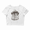 rodentian gothic Crop Top