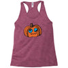 goofy pumpkin Racerback Tank