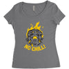 no chill Women's Triblend Scoop T-shirt