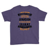 Super Cool Grandson Of A Freaking Awesome Grammy Youth Tee