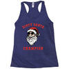 dirty santa champion Racerback Tank
