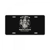 white lotus License Plate