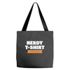 nerdy shirt Tote Bags