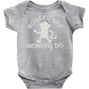 monkey teenage Baby Onesie