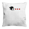 hungry shinigami Throw Pillow