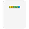 bazinga periodic table funny funny birthday present gift Mousepad