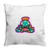 deep sea fang Throw Pillow