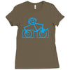 dj club,dance,rave,music,house,cool,funny,retro Ladies Fitted T-Shirt