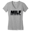 herren lustiges Women's V-Neck T-Shirt