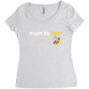 Mom to Bee Baby Boy Women's Triblend Scoop T-shirt