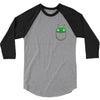 Mooncake Pocket 3/4 Sleeve Shirt