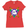 mighty donnie Ladies Fitted T-Shirt