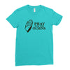 pray for the olsens Ladies Fitted T-Shirt
